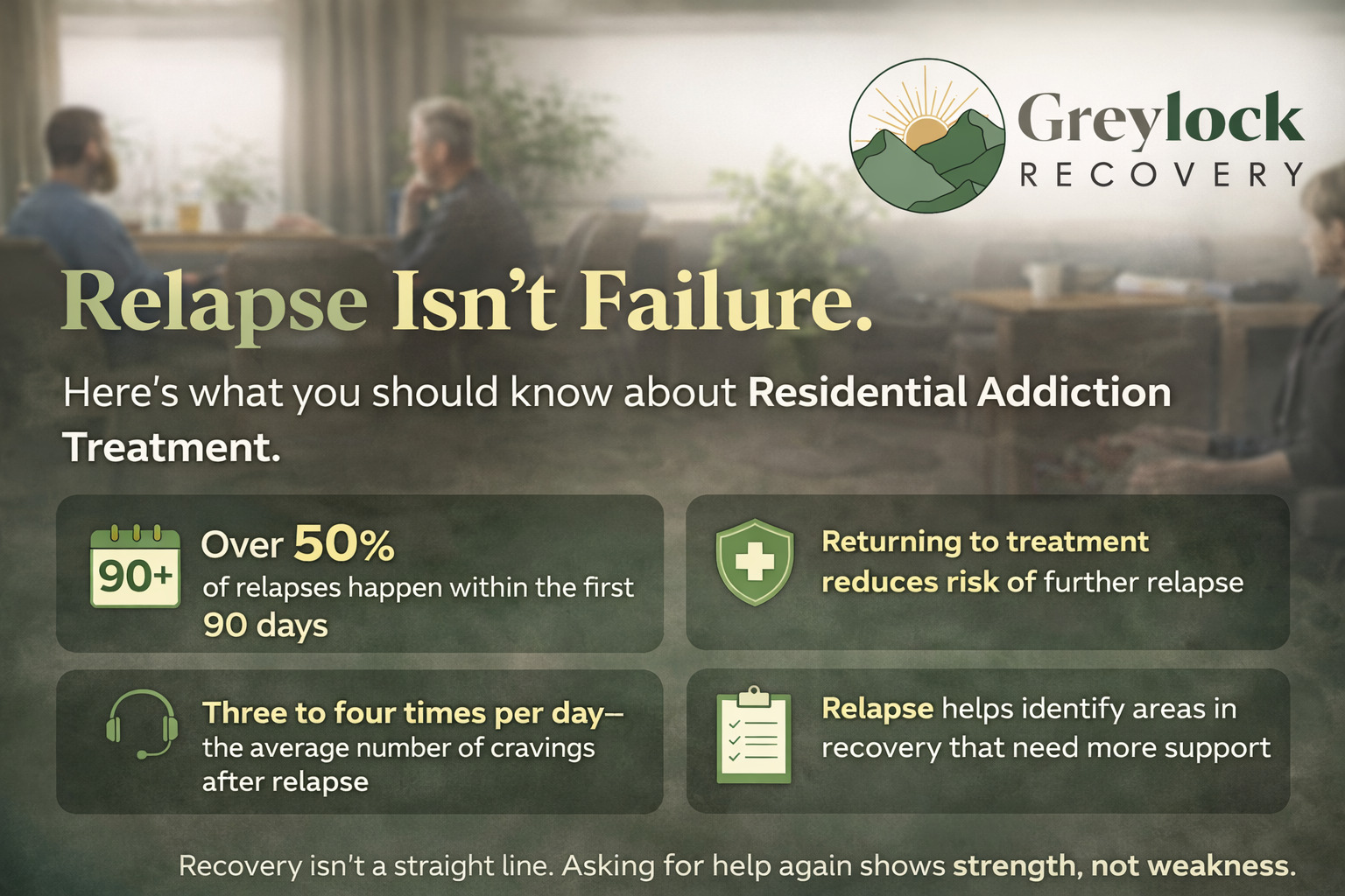 Returning to Residential Addiction Treatment After Relapse